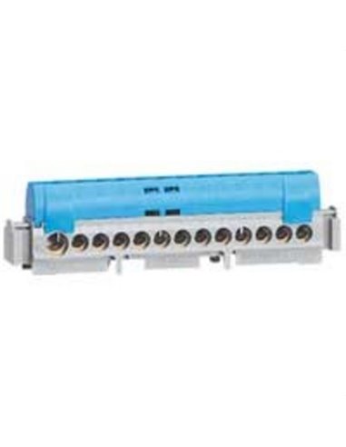 LEGRAND004842 | Terminal neutro 8 saídas azuis