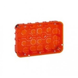Caja de empotrar para 2x6 módulos Legrand 80126