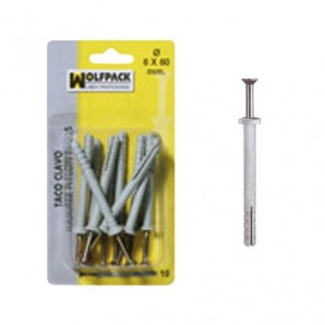 MN Prego Taco 6x40 mm. (10 peças)