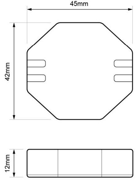 MINUTERO ELECTRÓNICO CAJA DE MECANISMO 2 HILOS PARA LAMPARAS LED