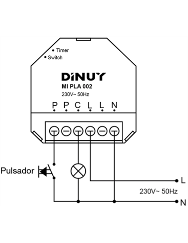 MINUTERO ELECTRONICO 3000W INCAND.230V