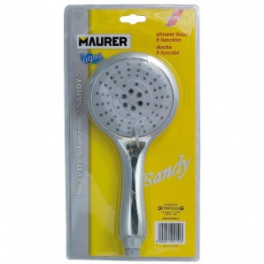 Maneral Ducha Cromo  XL 3 Posici/ 11,5 cm  "SANDY" 2