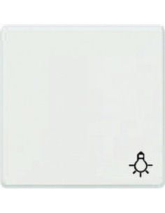 Tecla difusor símbolo luz Miro en blanco polar