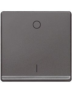 Tecla bipolar Miro difusor cromo en carbono