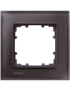 Marco simple Delta miro 90x90mm en negro