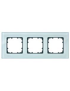 Marco triple Delta miro 232x90mm de cristal
