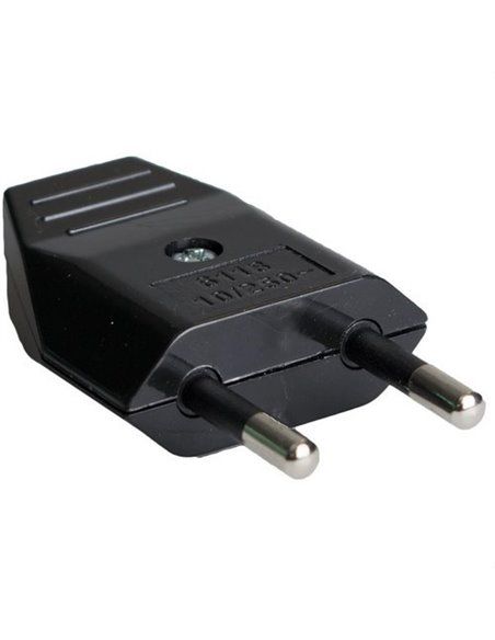 CLAVIJA BIPOLAR 10A 250V~ NEGRO