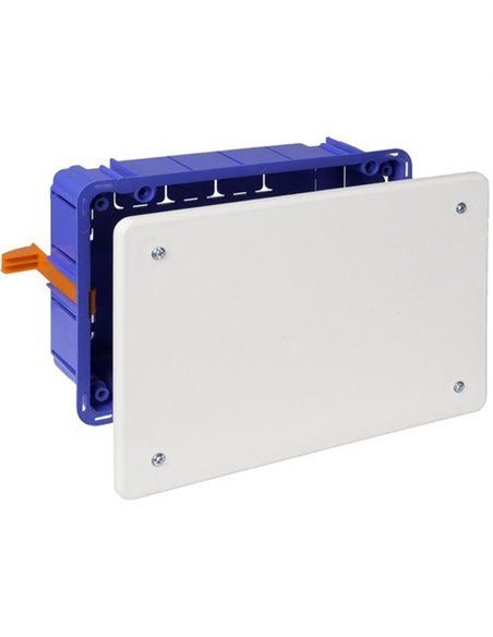 CAJA DE CONEXIÓN, 170X112X47MM. TAPA CON TORNILLOS. PARA TABIQUE HUECO.