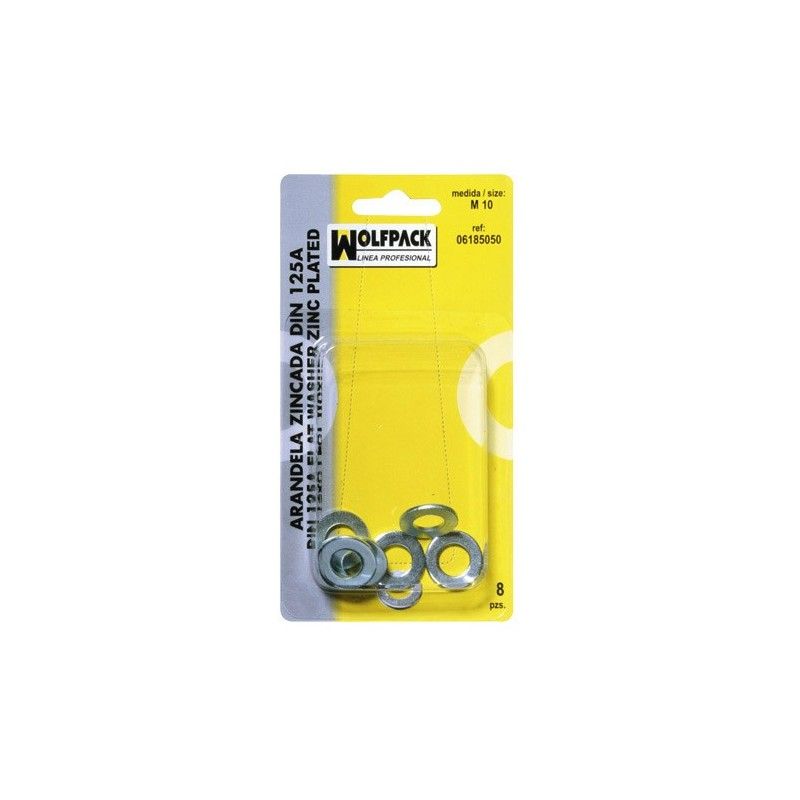 Arruelas Din125A M06 (20 peças)