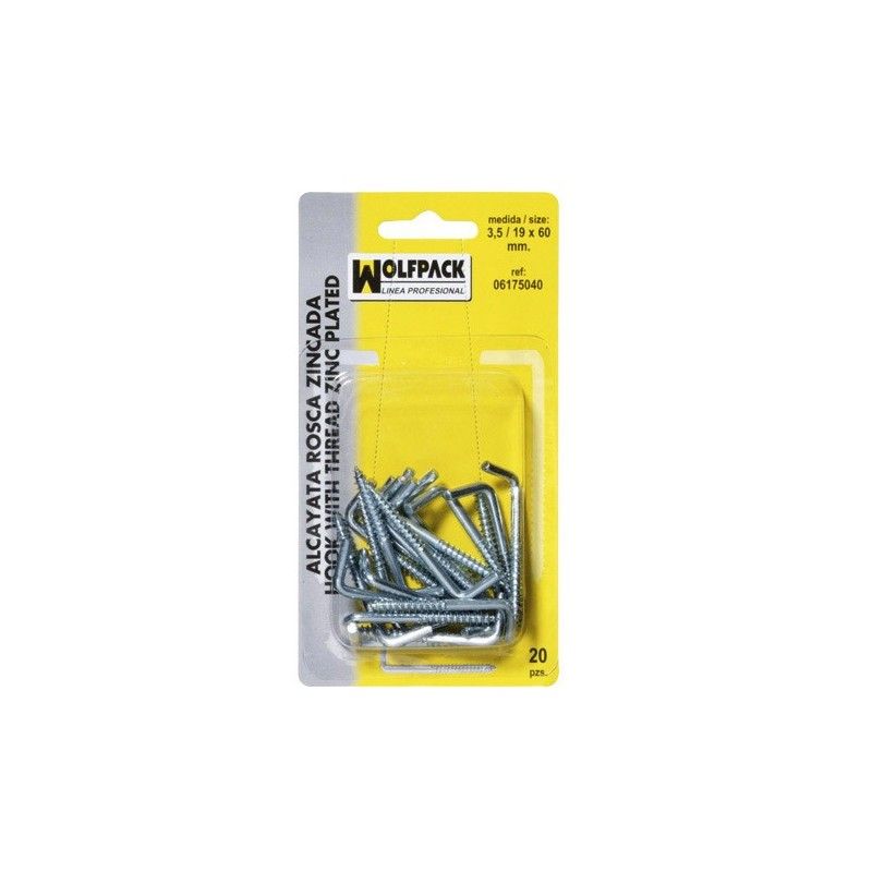 Bloqueios de Rosca Zincados 4,0 / 20x70 mm....
