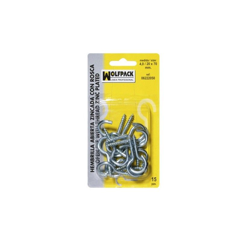Soquete aberto 3,5 / 19 x 60 mm. (20 pedaços)