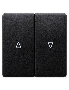 I-SYS,TECLA DOBLE PERSIANA,CARBONO METAL