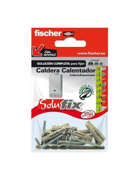 Solufix caldera/calentador fischer solución completa para fijar calentadores