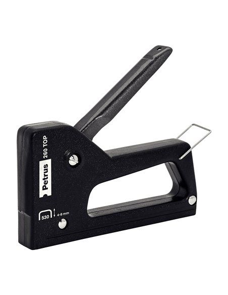 Clavadora petrus mod. 260 top 66785 petrus. clavadora ligera con gran capacidad para el bricolaje. ideal para tejidos, piel, car