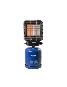 Estufa de infrarrojos portátil barrachina ebbc0022 butsir. para bombonas azules. ligera, compacta y con asa. homologada para uso