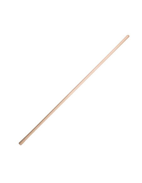 Mango de madera 1,3m para azada, suelto, etiqueta,mango de recambio de madera para herramientas - longitud: 130cm - peso: 648g p