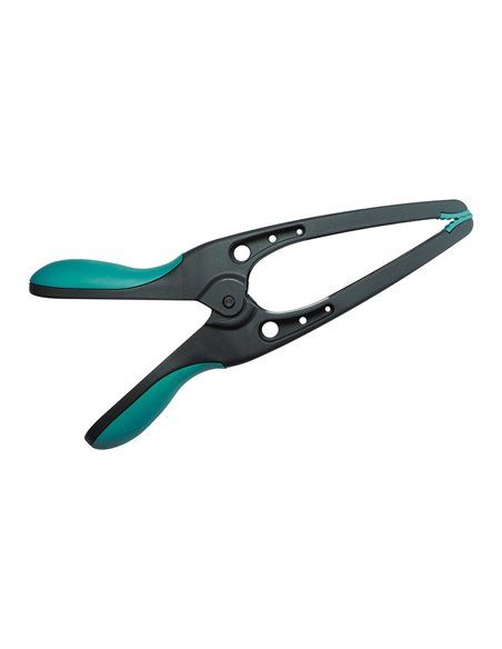 Pinza con mordazas acabadas en punta mt pinza de sujeción universal para fijar en el punto exacto ancho de sujeción: 70mm con br