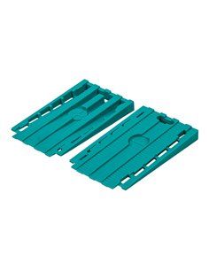 Set 30 cuñas universales las versátiles cuñas 2 en 1 ancho del producto: 35mm longitud del producto: 6mm altura del producto: 60
