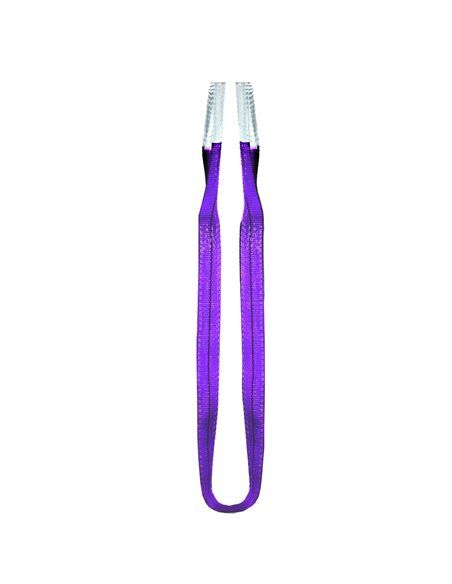 Eslinga plana 1m 1 tonelada. capa protectora para mayor resistencia a la abrasión. 030,031,001,308 ponsa