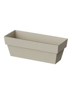 Jardinera limited 12x30cm ecru plastiken