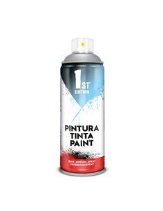 Pintura en spray 1st edition 520cc / 300ml mate gris cemento ref 658. pintura en spray de formulación alquídica en colores mate.