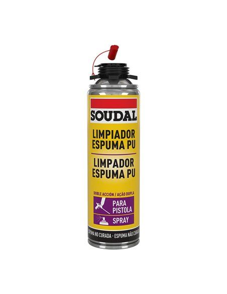 Limpiador de espuma fresca 500 ml limpiador en aerosol a base de solvente para la eliminación de manchas frescas de espuma de pu