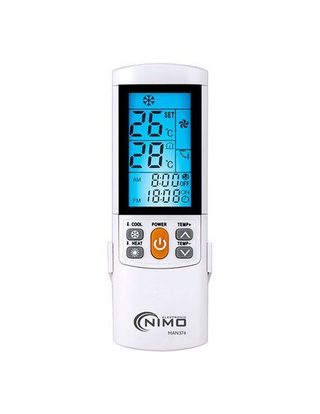 MANDO UNIVERSAL PARA AIRE ACONDICIONADO CON 4000 CÓDIGOS NIMO