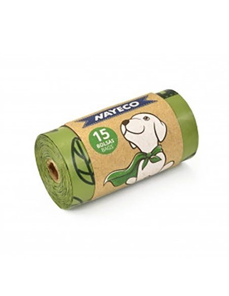 PACK 8 ROLLOS DE BOLSAS HIGIENICAS AROMA LAVANDA NAYECO