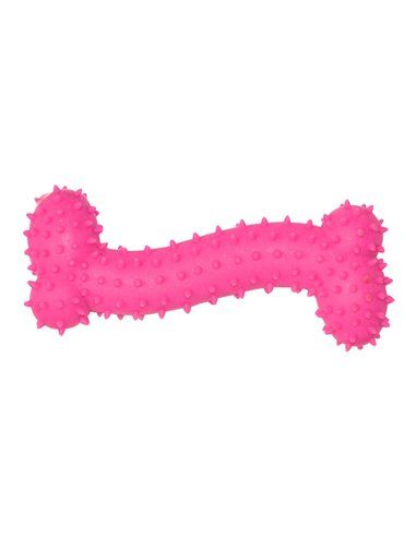 MINI HUESO DE GOMA CON PINCHOS 11CM NAYECO