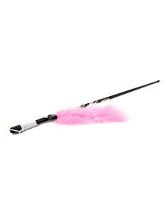JUGUETE PARA GATOS VARA CON PLUMA DE COLORES 48CM NAYECO 2