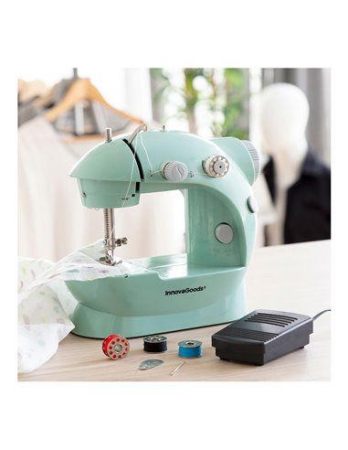 MINI MÁQUINA DE COSER PORTÁTIL V0103326 INNOVAGOODS