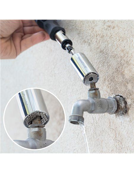 Chave de soquete universal com acessórios Uniscrew Innovagoods