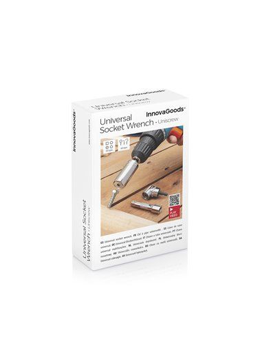 Llave de vaso universal con accesorios uniscrew innovagoods