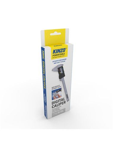 Calibre digital 23,5x45x0,4cm kinzo. pila cr2032 incluida.