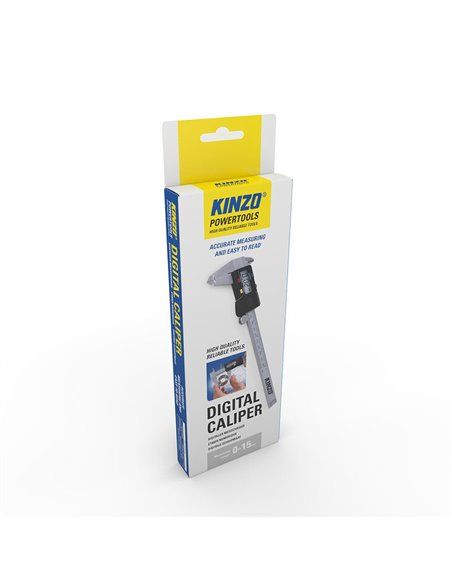 Calibre digital 23,5x45x0,4cm kinzo. pila cr2032 incluida.