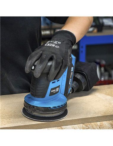 LIJADORA EXCENTRICA 20V BRUSHLESS (SIN BATERIA Y CARGADOR) 13x30x15cm KOMA TOOLS PRO SERIES BATTERY