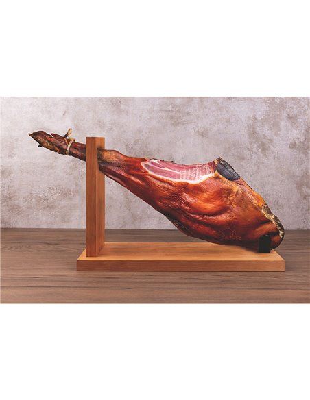 Jamonero jaén san ignacio. fabricado en acero y madera de pino, una combinación perfecta de materiales entre calidad, diseño y f