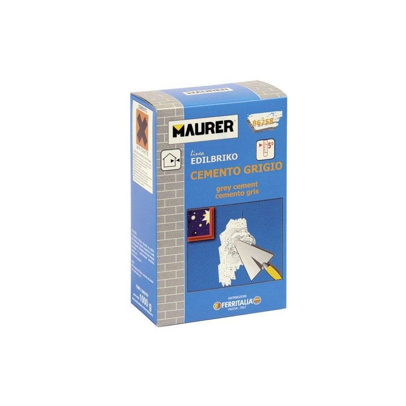 Edil Cemento Gris Maurer (Caja 1 kg.)