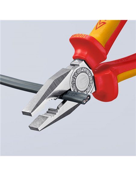 Alicate universal 200x65x20mm 0306200 Knipex