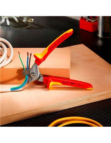 TIJERAS PARA CABLES  9516160SB KNIPEX