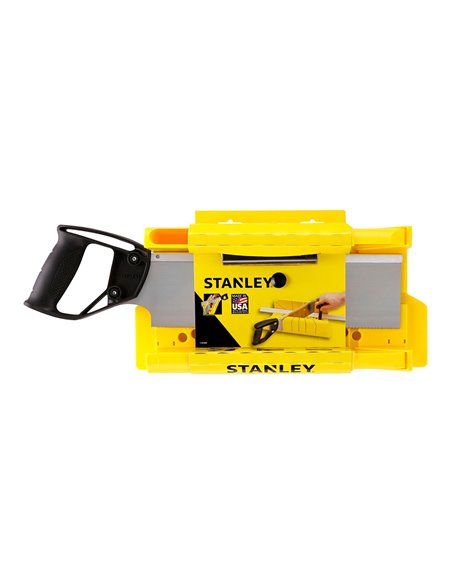 INGLETADORA DE PLÁSTICO CON SISTEMA DE BLOQUEO Y SERRUCHO 1-20-600 STANLEY