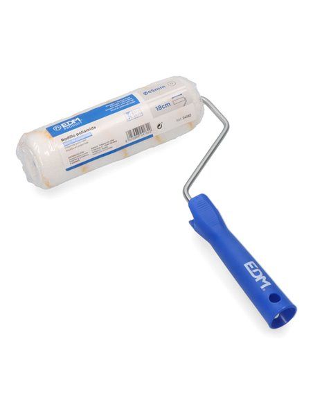 Rodillo para interior y exterior antigota 18cm edm