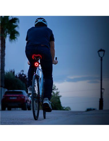 Linterna led trasera para bicicleta biklium innovagoods