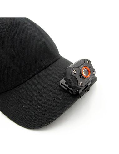 LINTERNA DE CABEZA FRONTAL 1 LED 8W 400lm RECARGABLE EDM