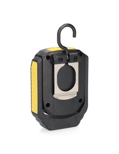 Linterna 1 led 10w 900lm compact recargable. base magnetica. edm
