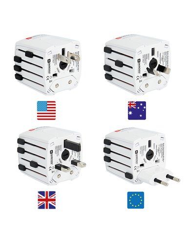 MULTI ADAPTADOR DE VIAJE SCROSS 1302180