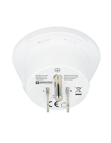 ADAPTADOR MUNDIAL A ESTADOS UNIDOS  SKROSS 1500221-E
