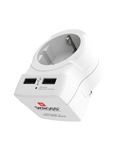 ADAPTADOR EUROPEO A ESTADOS UNIDOS USB SKROSS 1500281 2