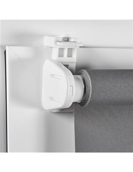Estor enrollable clip&fix opaco marfil 120x180cm
