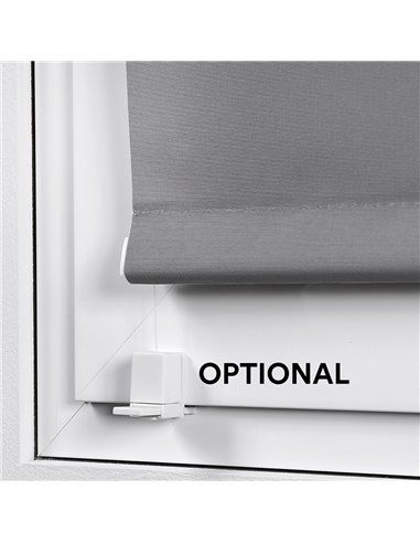 Estor enrollable clip&fix opaco marfil 120x180cm